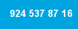 924 537 87 16